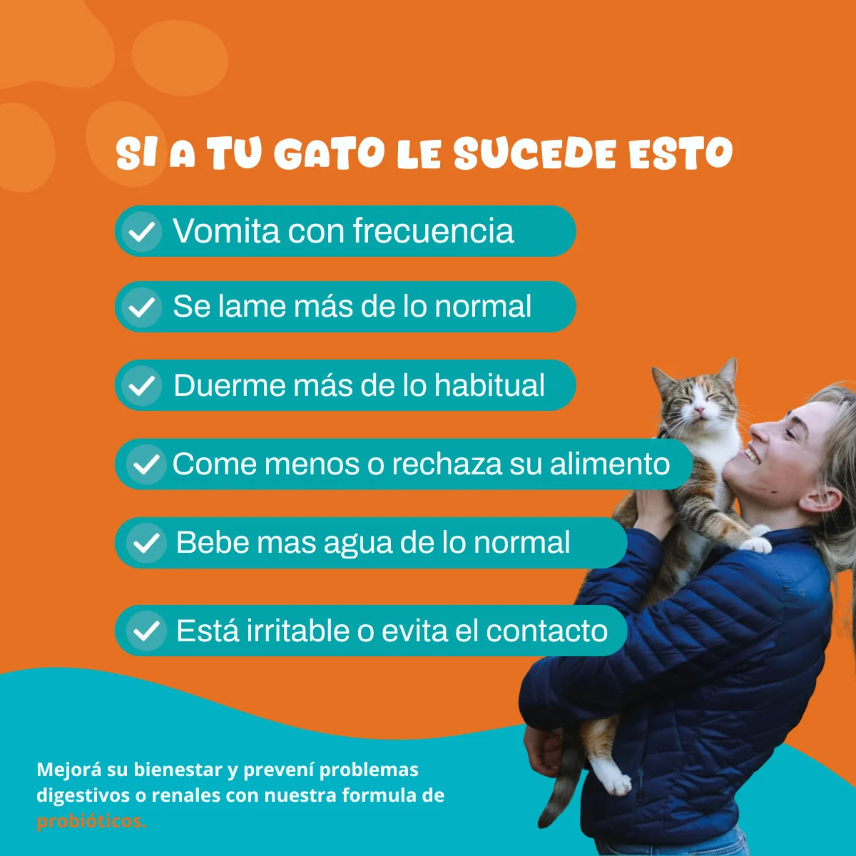 Probioticos para gatos