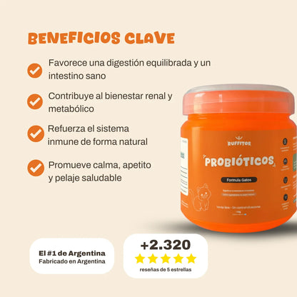 Probioticos para gatos